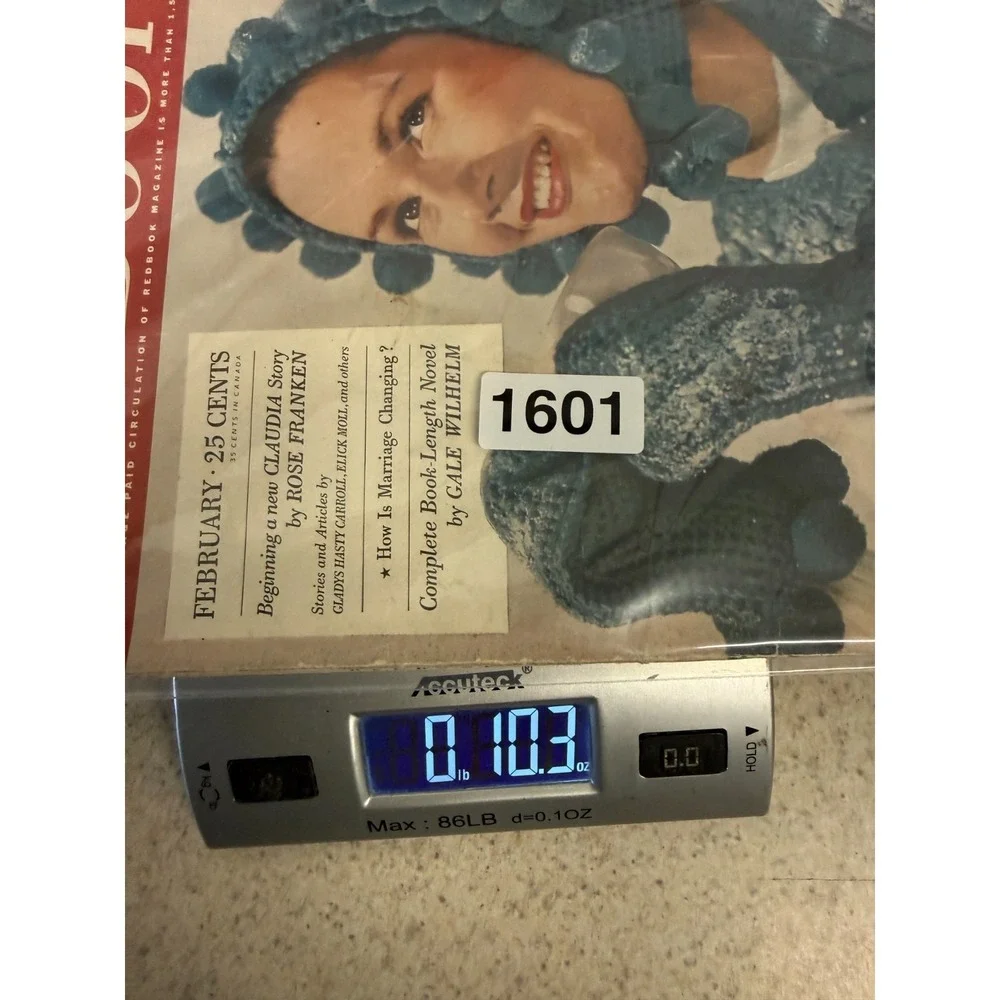 1945 FEBRUARY REDBOOK MAGAZINE - NEVER‎ LET ME GO - SP 6257B